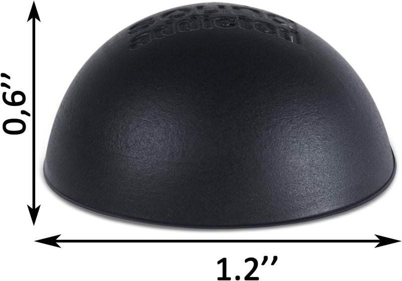 Sound Addicted Subble 1.2'' (4 Pack) Silicone Feet Isolation for Amplifiers, Decks or Any Other Audio Equipment, Non-Skid Hemisphere with Adhesive (Sustain up to 24lb) | Subble - Image 3